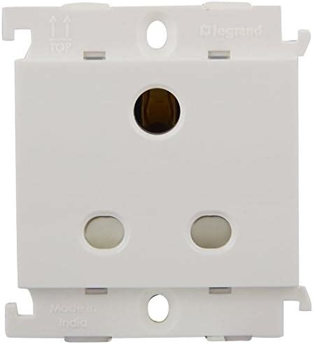 Myrius Legrand 6A 5 Pin Multi Socket 2M WH 673044 : Amazon.in: Home ...