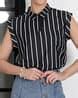 Buy Black Tops for Women by Shein Online | sheinindia.in