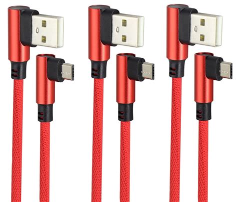 AAOTOKK 3ft 90° Micro USB Cable - Fast Sync & India | Ubuy