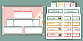 Daily Activity Chart - Teaching Resource (teacher made)