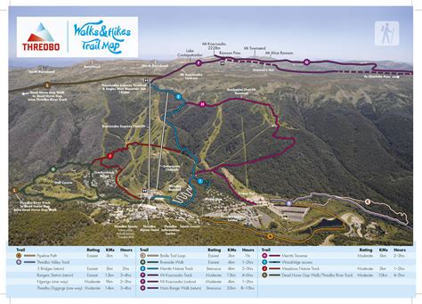 Mount Kosciuszko Map at Jeffrey Boutte blog