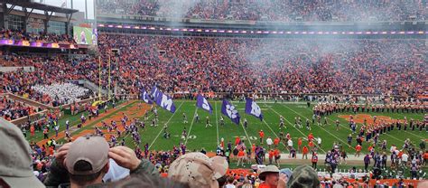 Section H at Clemson Memorial Stadium - RateYourSeats.com