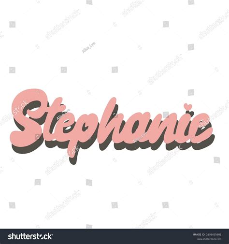 Stephanie Name Logo