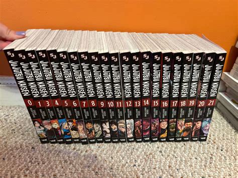 Jujutsu Kaisen JJK Complete English Manga Volumes 0-21 (Read once ...