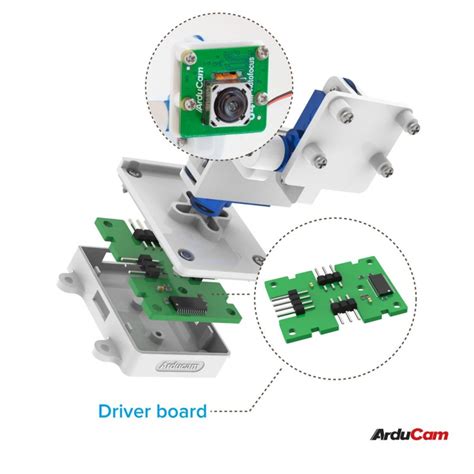 Arducam 64MP Camera and Pan-Tilt Kit for Raspberry Pi buy online at Low ...
