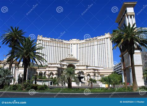 Las Vegas - Monte Carlo Hotel and Casino Editorial Stock Image - Image ...