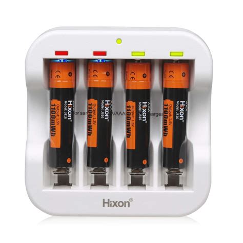 Hixon AAA Battery Rechargeable, 1100mWh Hixon Rechargeable aaa Lithium ...