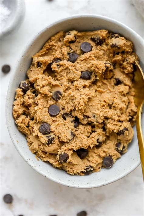 Healthy Protein Cookie Dough {10 Minutes} - Eating Bird Food