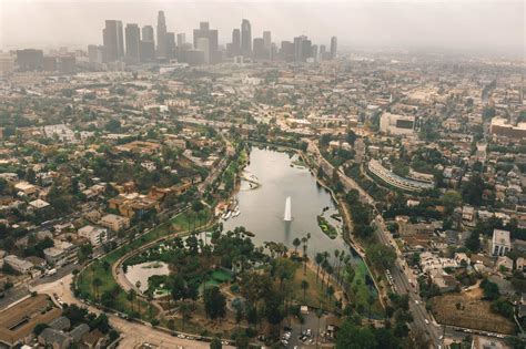 Silver Lake Reservoir Los Angeles