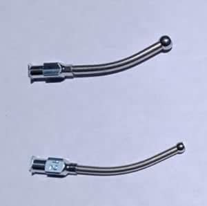 Crop Feeding Tubes Steel Reusable Curve Ball tip Size:10&12Gx1.5 inch ...