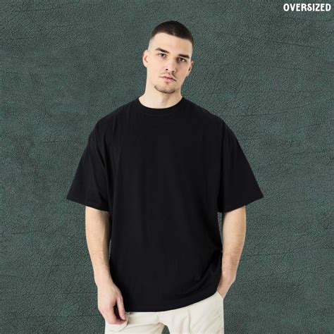 Psycho Double Trouble | Black Oversized Tshirt – Huteeyaa