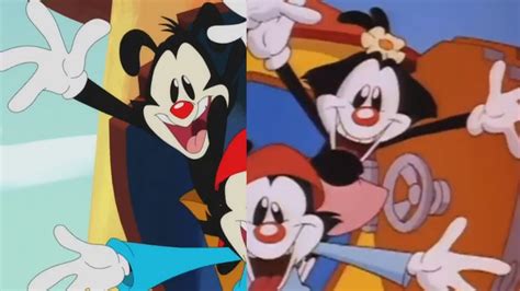Image result for Animaniacs Intro Comparison