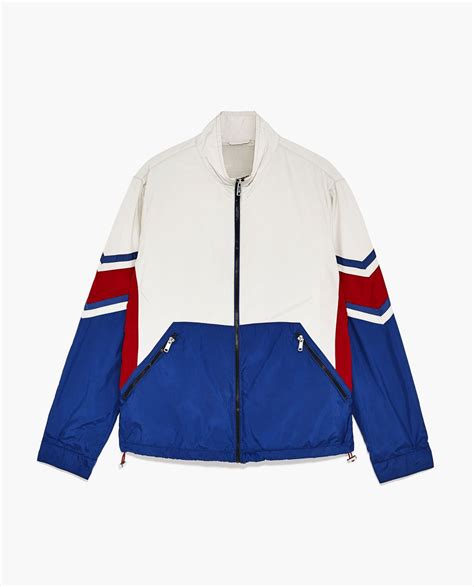 Image 8 of MAN COLLECTION COLOUR BLOCK JACKET from Zara | Color block ...