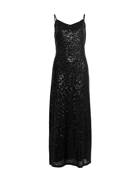 Buy Sequin V-Neck Midaxi Cami Dress at Marks & Spencer