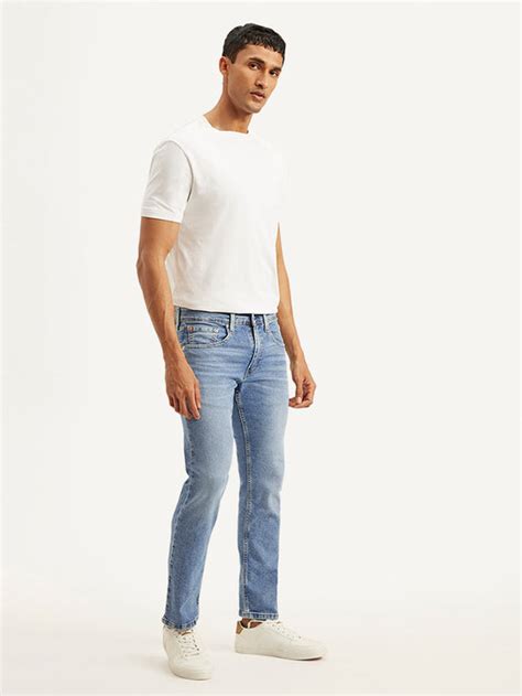Men's 65504 Light Blue Skinny Fit Mid Rise Jeans – Levis India Store