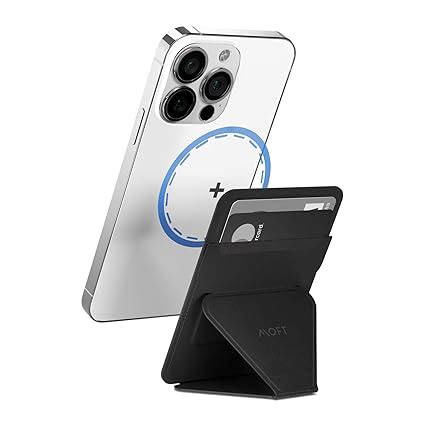 Moft Wallet Case For Iphone 12 Series (Leather | Black) Wall Mount ...