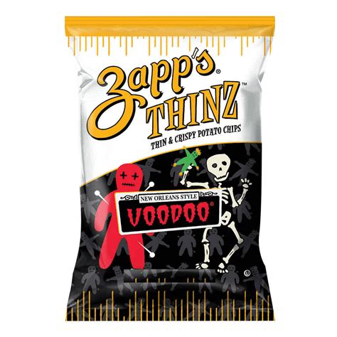 Zapp's Thin & Crispy Voodoo Flavor Potato Chips, 3-Pack 8 oz. Bags ...