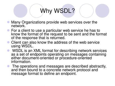 Image result for Web Services Description Language WSDL Tutorial