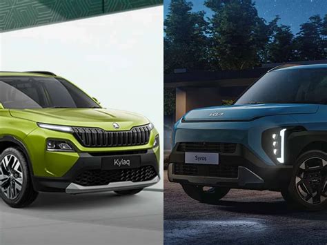 Kia Syros vs Skoda Kylaq safety rating comparison — Safest first SUV ...