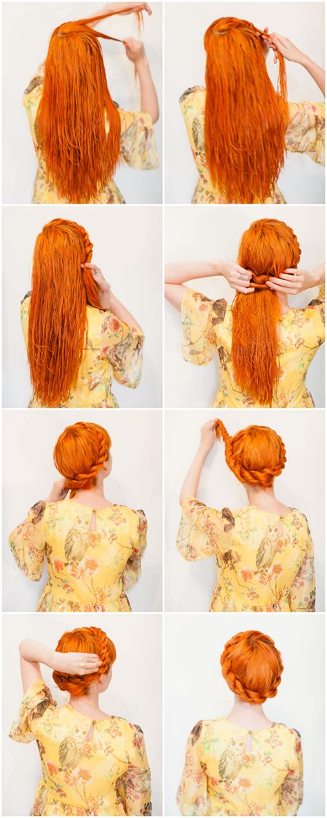 Image result for Twisted Crown Braid Tutorial