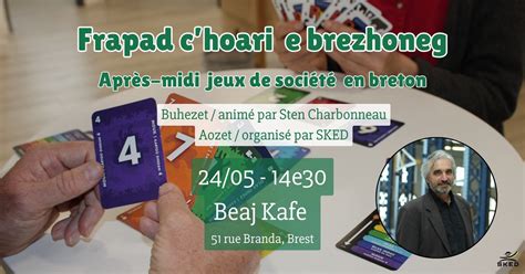 Frapad choari e brezhoneg er Beaj Kafe, Beaj kafé, Brest, 24 May 2025 ...
