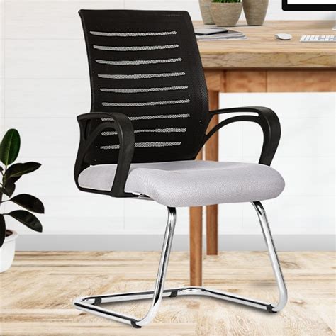 Da URBAN® Tulip Mid Back Mesh Visitor Chair | Heavy Duty Metal Frame ...
