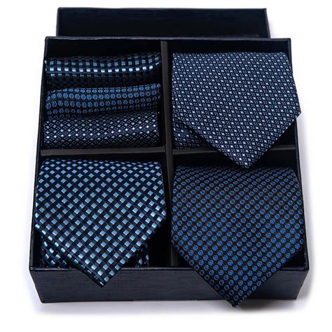 6 Piece Tie Pocket Square Set – BABARONI