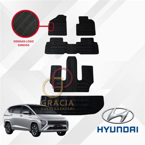 Jual Karpet Mobil Hyundai Stargazer Logo - NON BAGASI, STANDARD SEAT ...