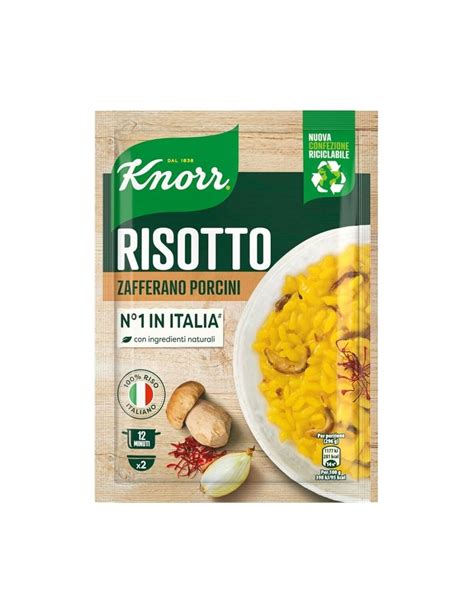 Knorr Risotto with Porcini Mushrooms and Saffron - 175 gr - Free ...