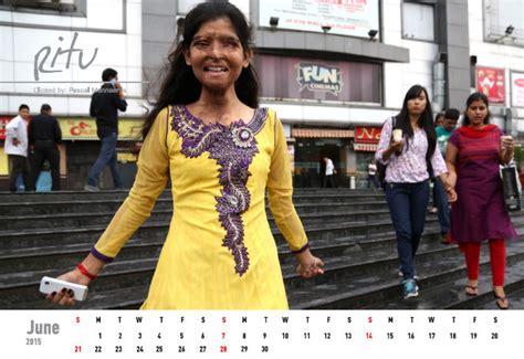 This Beautiful Calendar Features Acid-Attack Survivors As Its Models