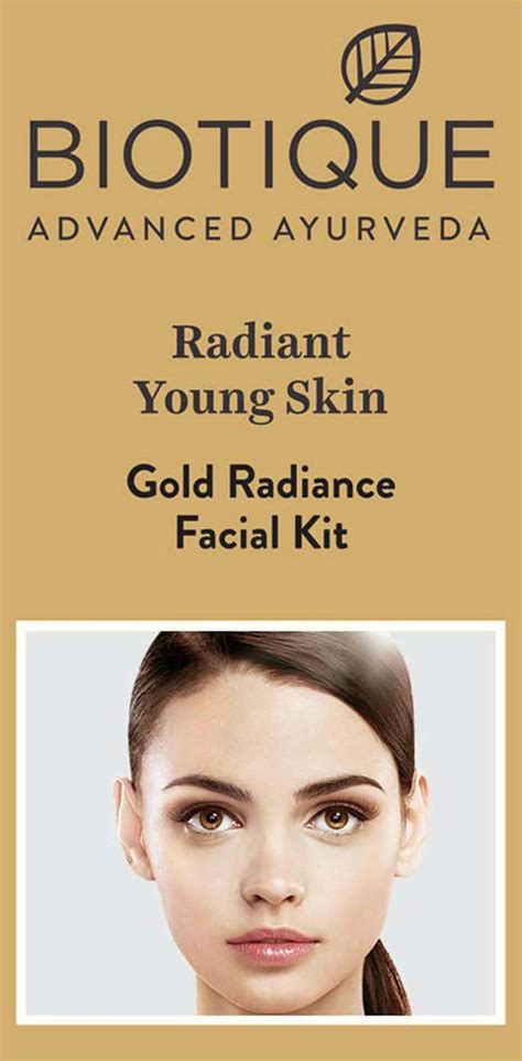 Buy BIOTIQUE GOLD RADIANCE FACIAL KIT FOR ALL TYPE SKIN 65 GM Online ...