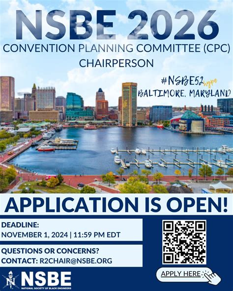 NSBE | 🚨 Attention Future Leaders! 🚨 The NSBE 2026 Convention Planning Committee (CPC ...