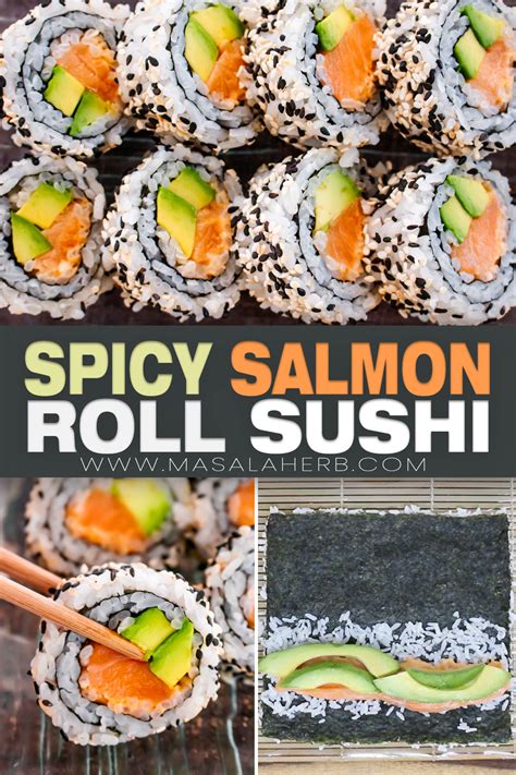 Salmon Sushi Rolls 26 Delicious Salmon Sushi Recipes For Seafood Fans