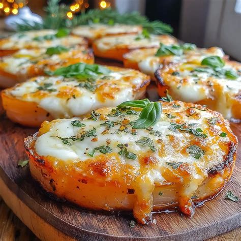 Cheesy Herbed Dinner Onion Slabs - momhomerecipes