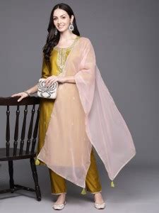 Indo Era Women Kurta Pant Dupatta Set - Buy Indo Era Women Kurta Pant ...
