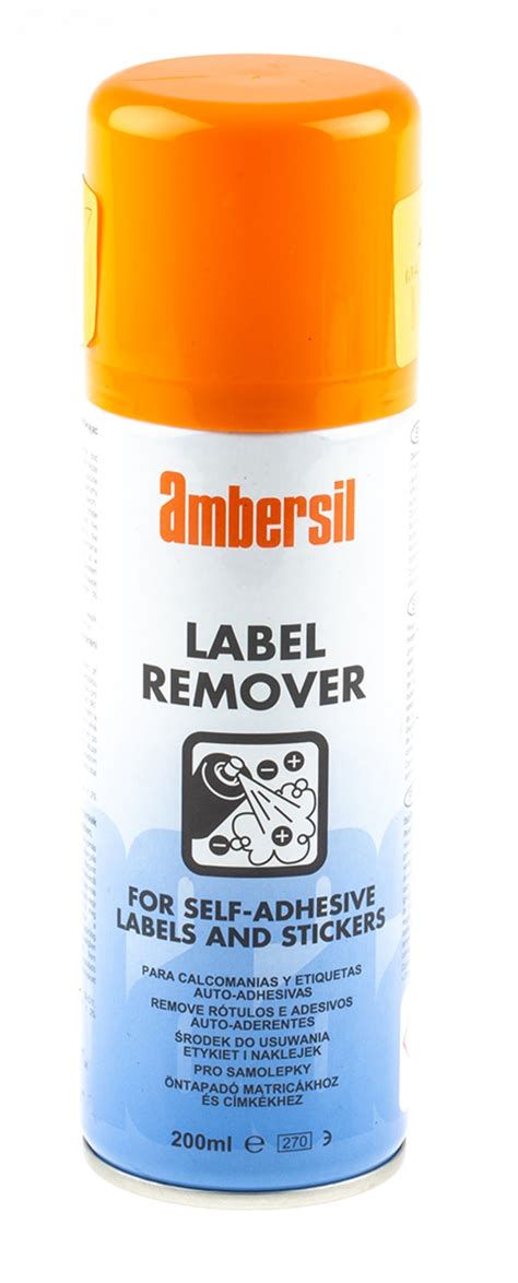 30254-AB Ambersil | Ambersil 200 ml Aerosol Label Remover, Removes ...