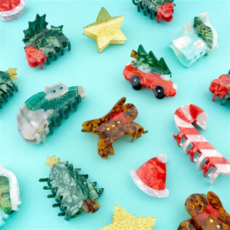 *RESTOCK*【Coucou Suzette】CHRISTMAS TREE HAIR CLAW -HO-HO-HOLIDAYS ...