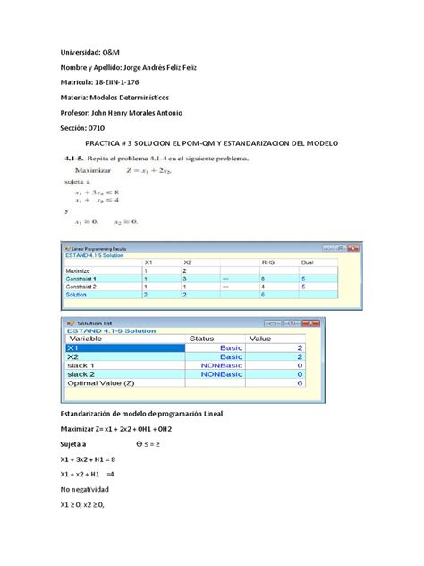 Simple Linear Regression Using POM-QM 的图像结果