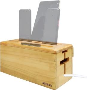 Flipkart.com | Solvd-in-box 3 Compartments Pinewood Cable Management ...