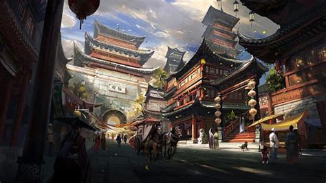长安道中 大外景-风格样片-梓摄影官网|复兴中国式的美与优雅、古风、艺术照