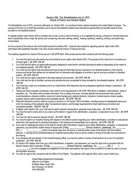 Fillable Online scoe 504-safeguards - scoe Fax Email Print - pdfFiller