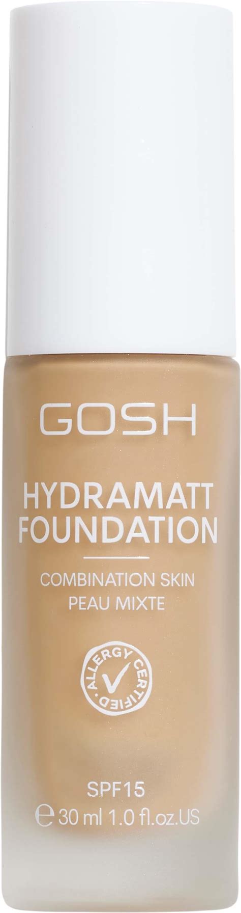 Gosh Hydramatt Foundation 30 ml 008Y Medium - Yellow/Cold Undertone ...