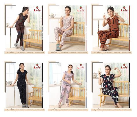 Combo Lichi Hosiery Cotton Girls Night Suits – Kavya Style Plus