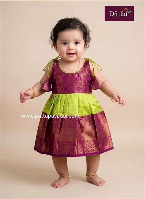 Buy Silk & Cotton Frocks for New Born Baby Girl | Kids