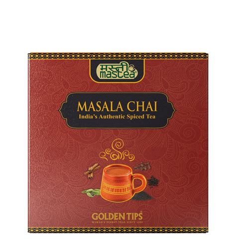 Buy Masala Chai - India's Authentic Spiced Tea – Golden Tips