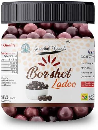 Saanchal Brands Bor Shot Ladoo | Khatta Mitha Chulbuli Swad Candy ...
