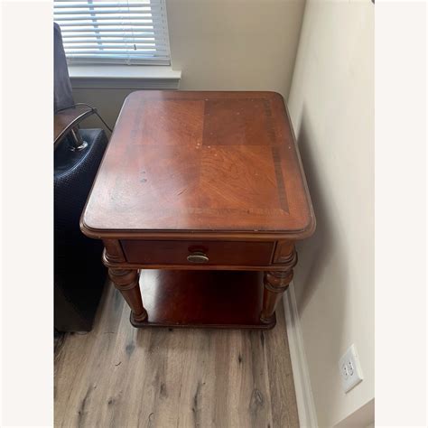 Raymour And Flanigan Oak End Tables at Jayden Crookes blog