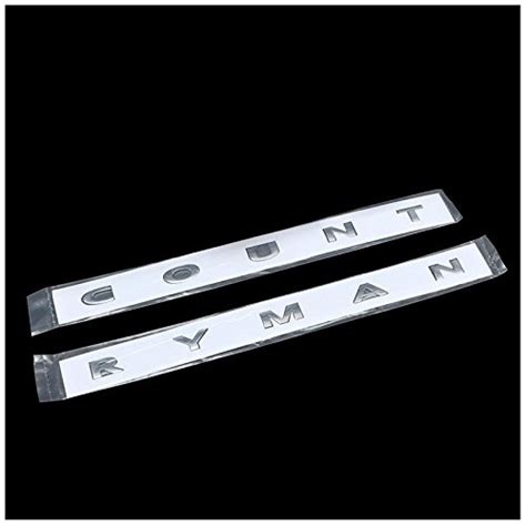 Buy Silver Countryman Back Trunk Letters Car Emblem Badge Sticker Decal ...