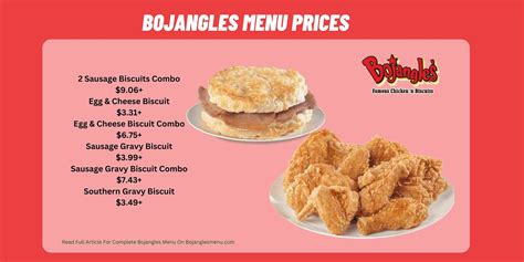 Bojangles Sauce Menu at JENENGE blog