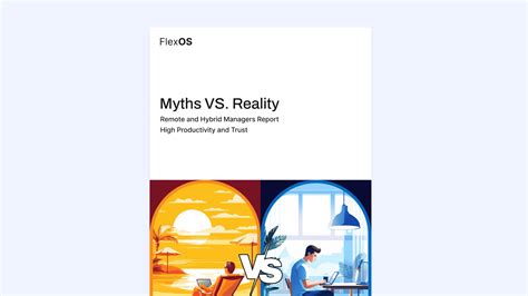 [Research Report] Myths VS. Reality: Remote and Hybrid Managers Report High Productivity and Trust
